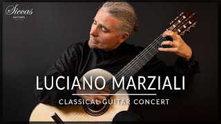 LUCIANO MARZIALI  Classical Guitar Concert  Terzi amp Roncalli  Siccas Guitars [upl. by Gristede931]