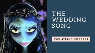 Corpse bride  The wedding song for string quartet COVER [upl. by Aneelahs]