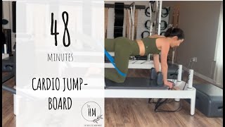 Pilates Reformer Jumpboard Cardio Workout [upl. by Mulry]