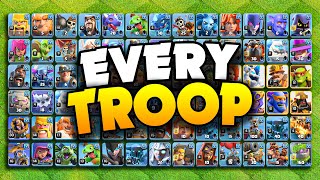 A Fact about EVERY Troop in Clash of Clans [upl. by Plumbo]