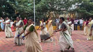 Ladies Dance Aratt Requizza Onam 2024 [upl. by Yerok]