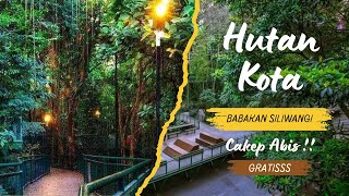 Babakan Siliwangi City Forest  HUTAN KOTA BANDUNG PALING CAKEP [upl. by Irakuy]