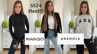 Incredible Mango amp Adanola Haul  Try On Haul [upl. by Lemert]