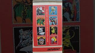 Marvel Value Stamp Calendar featuring Stamps 8996 for August 3rd [upl. by Assehc51]