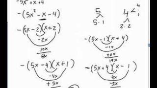 Factoring Trinomials  Guessing Part 4 [upl. by Engleman]