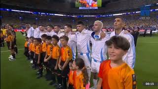 National Anthem of Argentina and Colombia CONMEBOL Copa America USA 2024🇦🇷🇨🇴 [upl. by Letta]