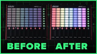 Make APC Mini mkII BRIGHTER with Resolume  VJ Quick Tip [upl. by Elumas]