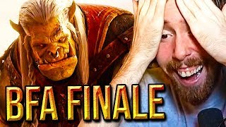 Asmongold Reacts To BFA Cinematic FINALE  Saurfang VS Sylvanas Patch 825 War Campaign [upl. by Waylan]