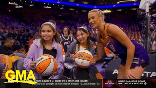 Friday nights big winners at the WNBA AllStar weekend [upl. by Jenkel]