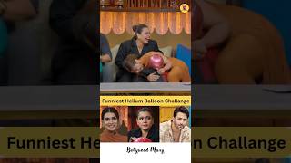 quotDo Patti Hilarious Helium Balloon Challenge with Shaheer Sheikh kajol kritisanonshorts quot [upl. by Prudi]