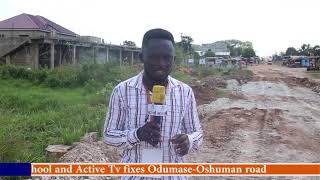 Ga West Municipal OdumaseOshuman Road Constructed By Mr Precious Senafiawo Near Completion [upl. by Idonah]