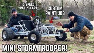 190cc Shifter Kart Transformation  Our Fastest Project Ever is FINISHED [upl. by Arodal376]