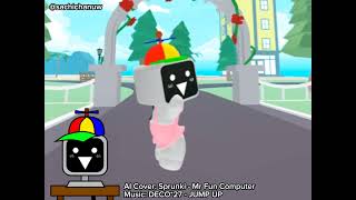 Sprunki  Mr Fun Computer Dance  DECO27  JUMP UP AI Cover Roblox TOD [upl. by Otreblaug456]