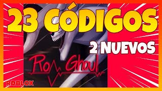 ✅2 CÓDIGOS NUEVOS✅23 CÓDIGOS de 🔥RO GHOUL 🔥 New Update 🔥 Roblox 2024 🔥 EMiLiOR [upl. by Bundy]