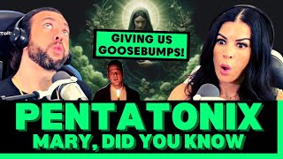 THEY WERE ALL ABSOLUTELY FANTASTIC First Time Hearing Pentatonix  Mary Did You Know Reaction [upl. by Monsour]