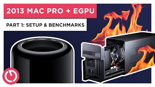 eGPU with 2013 Mac Pro amp Thunderbolt 2 [upl. by Eyot]