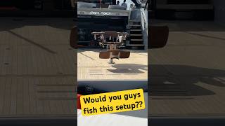 Fish Fighting Chair On a Yacht fishing yacht fishingvideo [upl. by Udele]