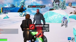 Secrets YOU MISSED in Todays STAR WARS Update Fortnite [upl. by Fayre]