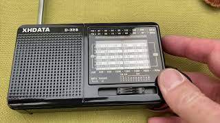 Eton Elite Mini vs the XHDATA D328 Afternoon Shortwave from Toronto [upl. by Houston]