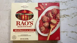 FROZEN FRIDAY  RAOS MEATBALLS  Taste Test amp Review  JKMCraveTV [upl. by Yeldoow]