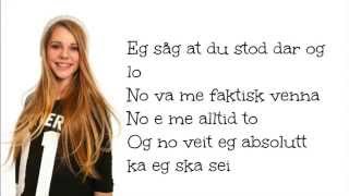 Vanja  Du Sto Der Å Lo  lyrics [upl. by Holsworth]