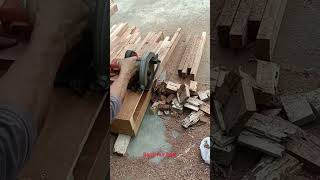 Utilizing waste wood woodworking [upl. by Naujik]