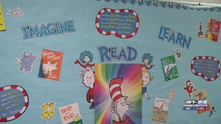 JET 24FOX 66 Barber National Institute team up for Read Across America Week [upl. by Jedlicka]