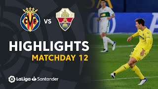 Highlights Villarreal CF vs Elche CF 00 [upl. by Penn]