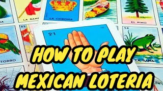 Unboxing and How To Play Loteria Mexican Bingo from Pasatiempos Gallo [upl. by Ikik]