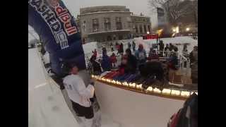 Red Bull Crashed Ice Quebec 2014 POV [upl. by Mientao331]