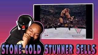 Ridiculous Stone Cold Stunner Sells  Compilation Reaction [upl. by Onek410]