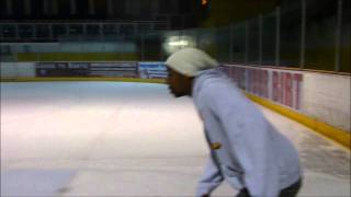 Forward Stride  How To Do The Forward Stride Ice Hockey Power Skating Tutorial [upl. by Boleslaw]