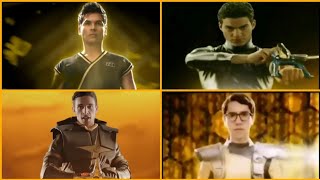 Power Rangers Gold Ranger Morph Neo Saban—Samurai Dino Charge Ninja Steel Beast Morphers [upl. by Kcirreg]