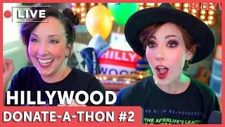 LIVE  HILLYWOOD DONATEATHON 2 [upl. by Nalrah]