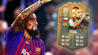 ЛУЧШИЙ ЦП В ИГРЕ  FLASHBACK VIDAL 89 SBC FIFA 19 [upl. by Rexford4]