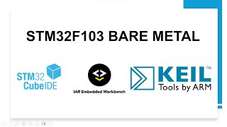 STM32F1 Bare Metal Introduce [upl. by Eladal]