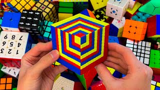 600 Rubik’s Cube Collection ASMR 2024 [upl. by Stortz]