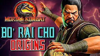 Bo Rai Cho Origin  The Obese Drunken Master Of Mortal Kombat Who Trained Great Liu Kang amp Kung Lao [upl. by Tegan]