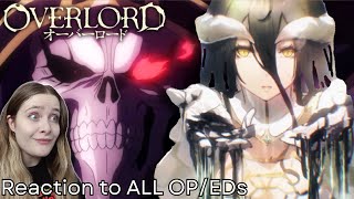 WHAT IS OVERLORD  First time Reaction to ALL Overlord Openings amp Endings 14 [upl. by Ilera960]