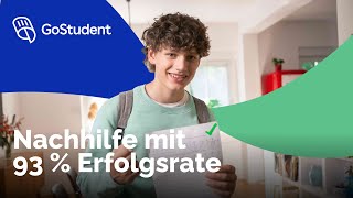 GoStudent  Nachhilfe mit 93  Erfolgsrate [upl. by Kinimod]