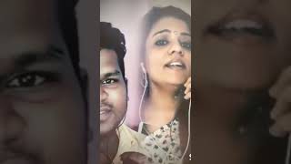 Malare mounama karaoke with male and female voice P1 music music song vivekbenja [upl. by Lienet206]