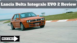 Lancia Delta Integrale EVO 2 Review [upl. by Quickel333]