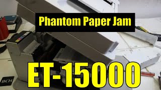 ET 15000 Fake Paper Jam Fix  Permanent Paper Jam No Paper [upl. by Jazmin]