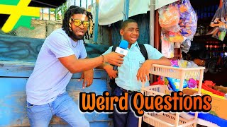 Weird Questions In Jamaica  Half Way Tree [upl. by Daniyal]