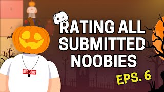 RATING ALL NEW UPCOMING NOOBIES IN FIND THE NOOBIES [upl. by Atteloj]