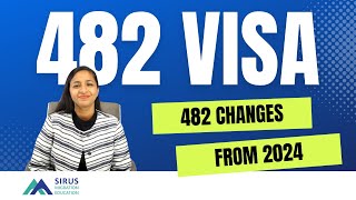 482 Visa changes from 2024 [upl. by Petrick]