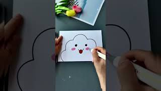 Cute craft youtubeshorts craftings ❤️❤️❤️👏 [upl. by Alyosha]