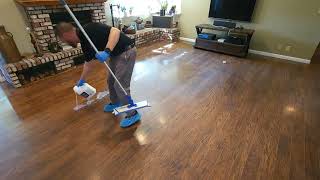 Can Luxury Vinyl Planks be Professionally Cleaned and Sealed [upl. by Elaval]