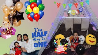 Happy’s 6th Month Birthday Celebration 🎉  Birthday Vlog [upl. by Egreog]