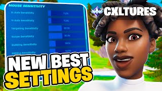 NEW Best Keyboard amp Mouse SETTINGS For Fortnite Chapter 2 Remix [upl. by Yong124]